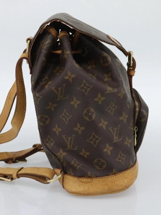 LOUIS VUITTON Monogram Montsouris MM Backpack M51136 LV Auth 188707 main image 6
